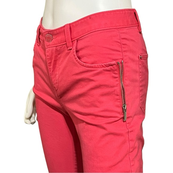 AlX Armani Exchange Skinny Wash Red Pants, 26 - Picture 8 of 10